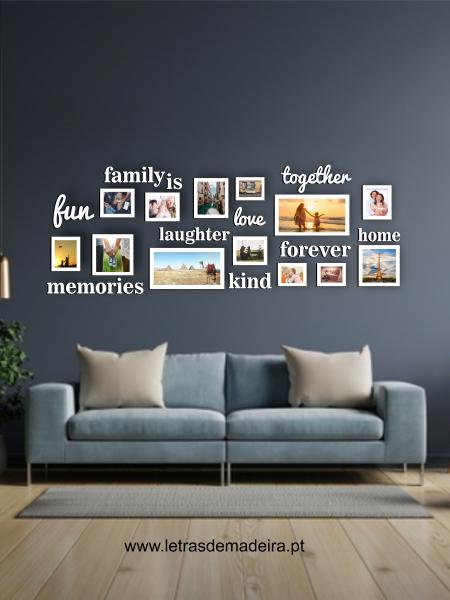 Conjunto Molduras Family is