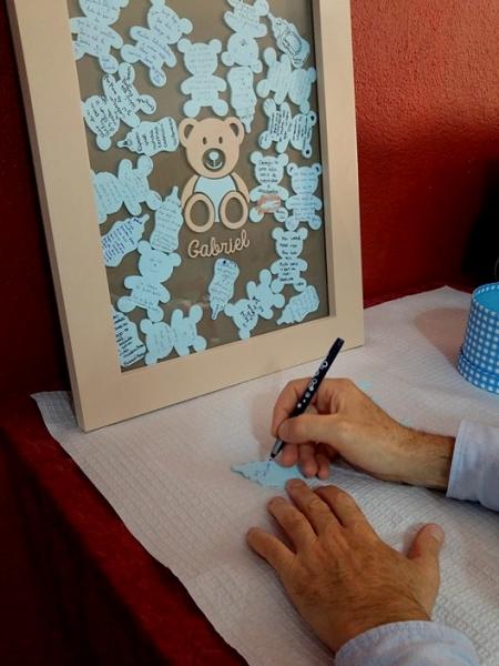 Quadro Honra Mealheiro - Ursinho