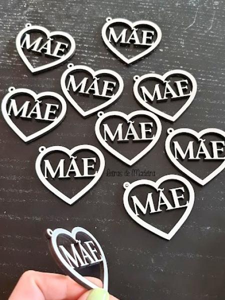 Pack 10 Corações Mãe 