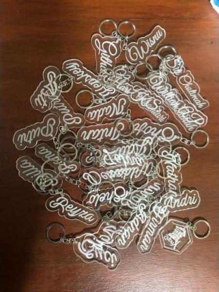 Porta Chaves Acrílico - Nome