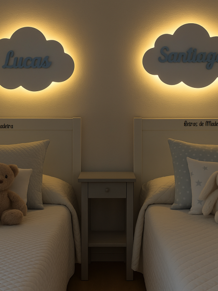 Candeeiro Presença - Nuvem