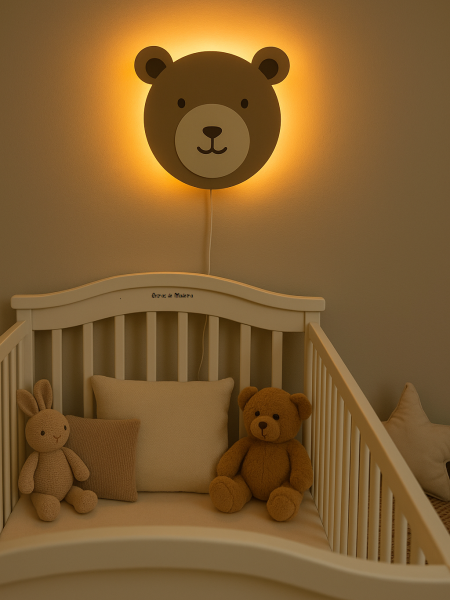 Candeeiro Presença Ursinho