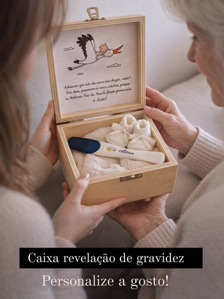 Caixa Revelação de Gravidez