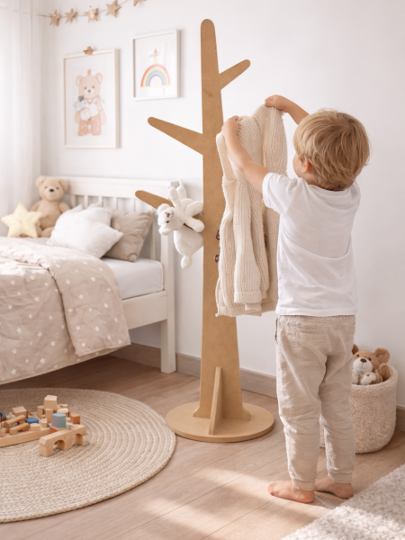 Cabide Árvore Infantil